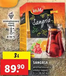 Lidl SANGRIA, 3 l nabídka