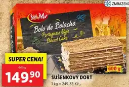 Lidl SUŠENKOVÝ DORT, 600 g nabídka
