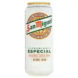 Lidl San Miguel Premium especial original pivo světlý ležák 50cl nabídka