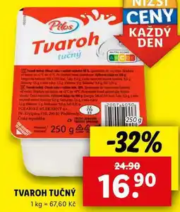 Lidl TVAROH TUČNÝ, 250 g nabídka