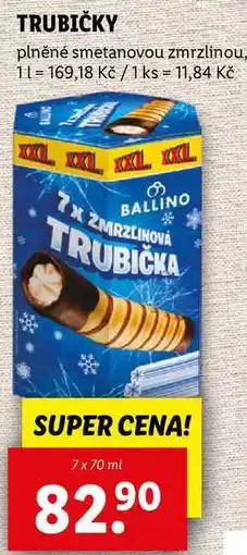 Lidl TRUBIČKY, 7x 70 ml nabídka