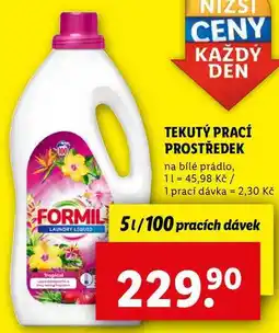 Lidl TEKUTÝ PRACÍ PROSTŘEDEK, 5 l/100 PD nabídka
