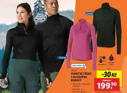Lidl FUNKČNÍ TRIKO S DLOUHÝMI RUKÁVY nabídka