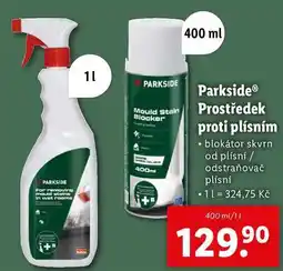 Lidl Parkside Prostředek proti plísním, 400 ml/1 l nabídka