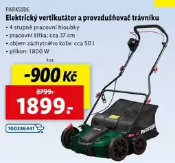 Lidl Elektrický vertikutátor a provzdušňovač trávníku nabídka