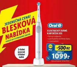 Lidl ELEKTRICKÝ ZUBNÍ KARTÁČEK IO2 nabídka