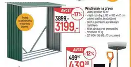 Globus Přístřešek na dřevo nabídka