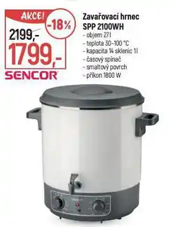 Globus Zavařovací hrnec spp 2100wh nabídka