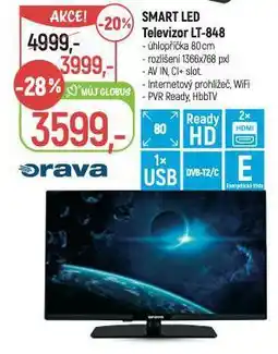 Globus Smart led televizor lt-848 nabídka