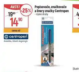 Globus Linery značky centropen nabídka