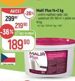 Globus Malíř plus 14+2 kg nabídka