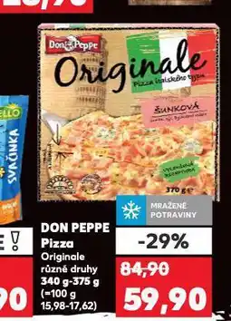 Kaufland Don peppe pizza nabídka