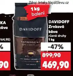 Kaufland Káva davidoff nabídka