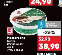Kaufland Mascarpone nabídka