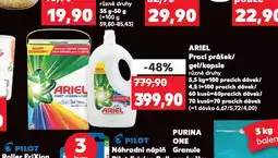 Kaufland Ariel prací prostředek nabídka