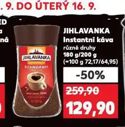 Kaufland Káva jihlavanka nabídka