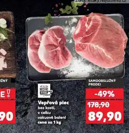 Kaufland Vepřová plec nabídka