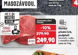 Kaufland Hovězí přední krk nabídka