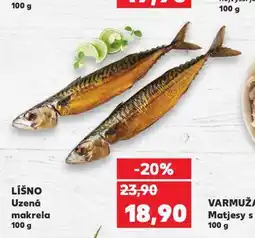 Kaufland Uzená makrela nabídka