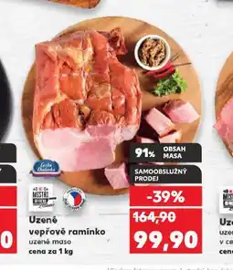 Kaufland Uzené vepřové ramínko nabídka
