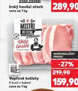 Kaufland Vepřové kotlety nabídka