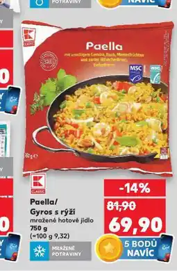 Kaufland Gyros s rýží nabídka