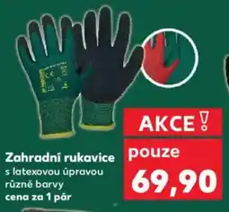 Kaufland Zahradní rukavice nabídka