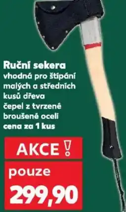 Kaufland Ruční sekera nabídka