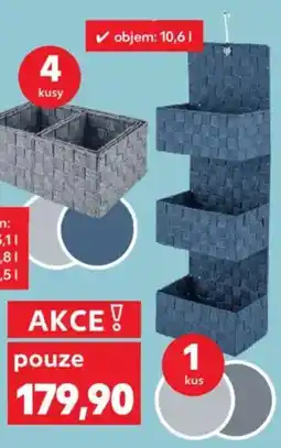 Kaufland Závěsný regál/ Sada úložných košů nabídka