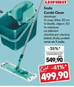 Kaufland LEIFHEIT Sada Combi Clean nabídka