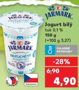 Kaufland Jogurt bílý tuk 0,1% nabídka