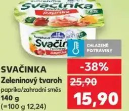 Kaufland SVAČINKA Zeleninový tvaroh nabídka