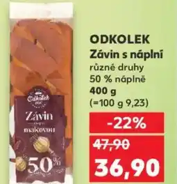 Kaufland ODKOLEK Závin s náplní nabídka