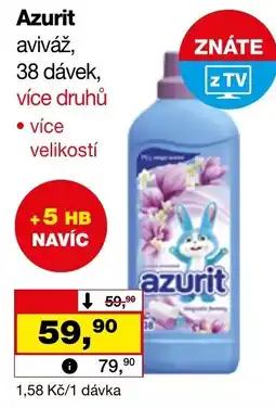 Ráj drogerie Azurit aviváž nabídka