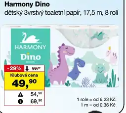 Ráj drogerie Harmony Dino nabídka