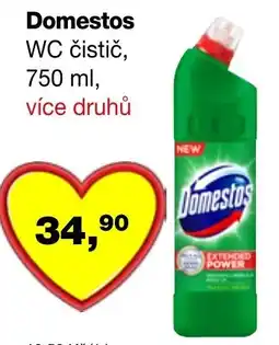 Ráj drogerie Domestos WC čistič nabídka