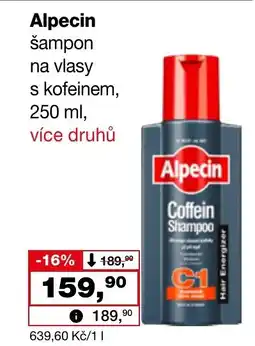 Ráj drogerie Alpecin šampon na vlasy s kofeinem nabídka