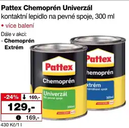 Ráj drogerie Pattex Chemoprén Univerzál kontaktní lepidlo na pevné spoje nabídka