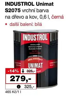 Ráj drogerie INDUSTROL Unimat S2075 nabídka