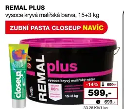 Ráj drogerie REMAL PLUS vysoce kryvá malířská barva nabídka
