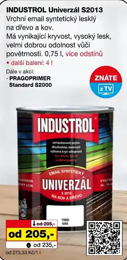 Ráj drogerie INDUSTROL Univerzál S2013 nabídka