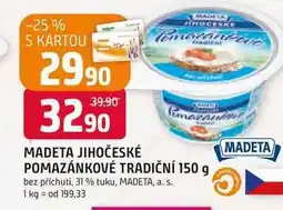 Trefa MADETA JIHOČESKÉ POMAZÁNKOVÉ TRADIČNÍ 150 g nabídka
