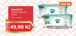 Teta BactoSTOP vlhčené ubrousky 120 ks nabídka