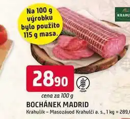Trefa BOCHÁNEK MADRID 100g nabídka