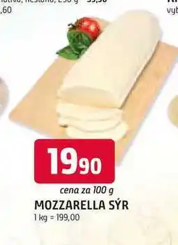 Trefa MOZZARELLA SÝR 100 g nabídka
