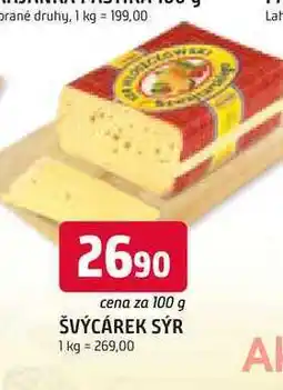 Trefa ŠVÝCÁREK SÝR 100g nabídka