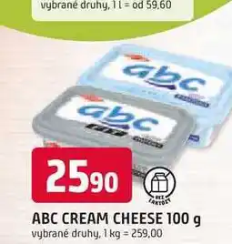 Trefa ABC CREAM CHEESE 100 g nabídka