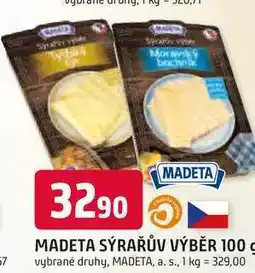 Trefa MADETA SÝRAŘŮV VÝBĚR 100g nabídka