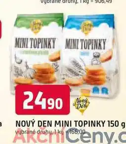 Trefa NOVÝ DEN MINI TOPINKY 150 g nabídka
