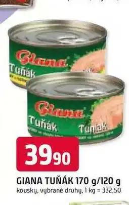 Trefa GIANA TUŇÁK 170 g/120 g nabídka
